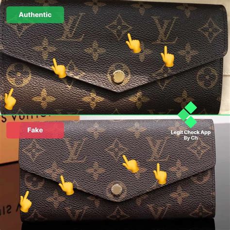 how can you tell a real louis vuitton wallet|More.